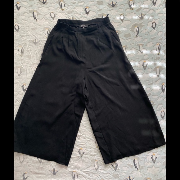 Babaton - Pleated seam culottes - Picture 1 of 3